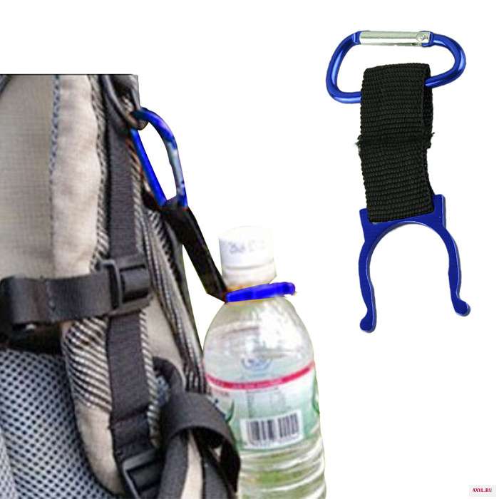 Carabiner Water Bottle Buckle Hook Holder Clip For Camping Hiking Traveling climbing equipment #1c22 (11)