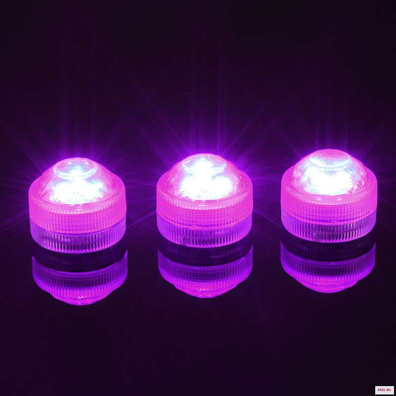 Triple LED Light Pink