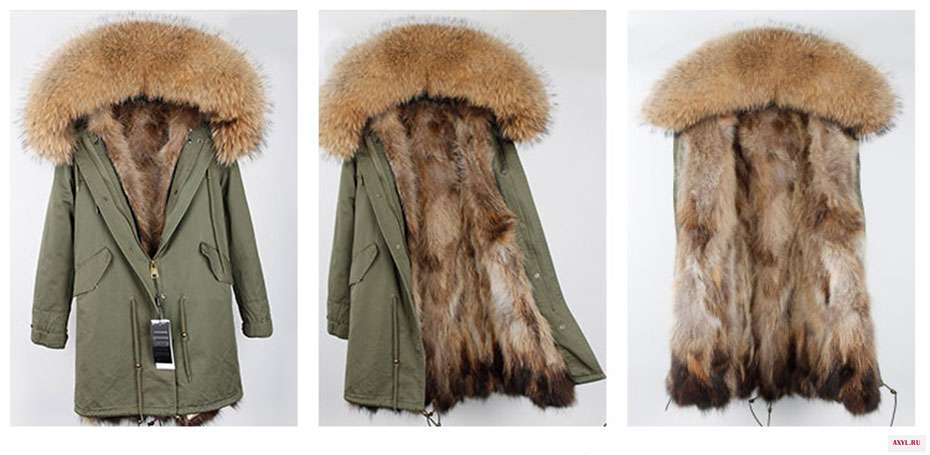 Hooded Fur parka (15)