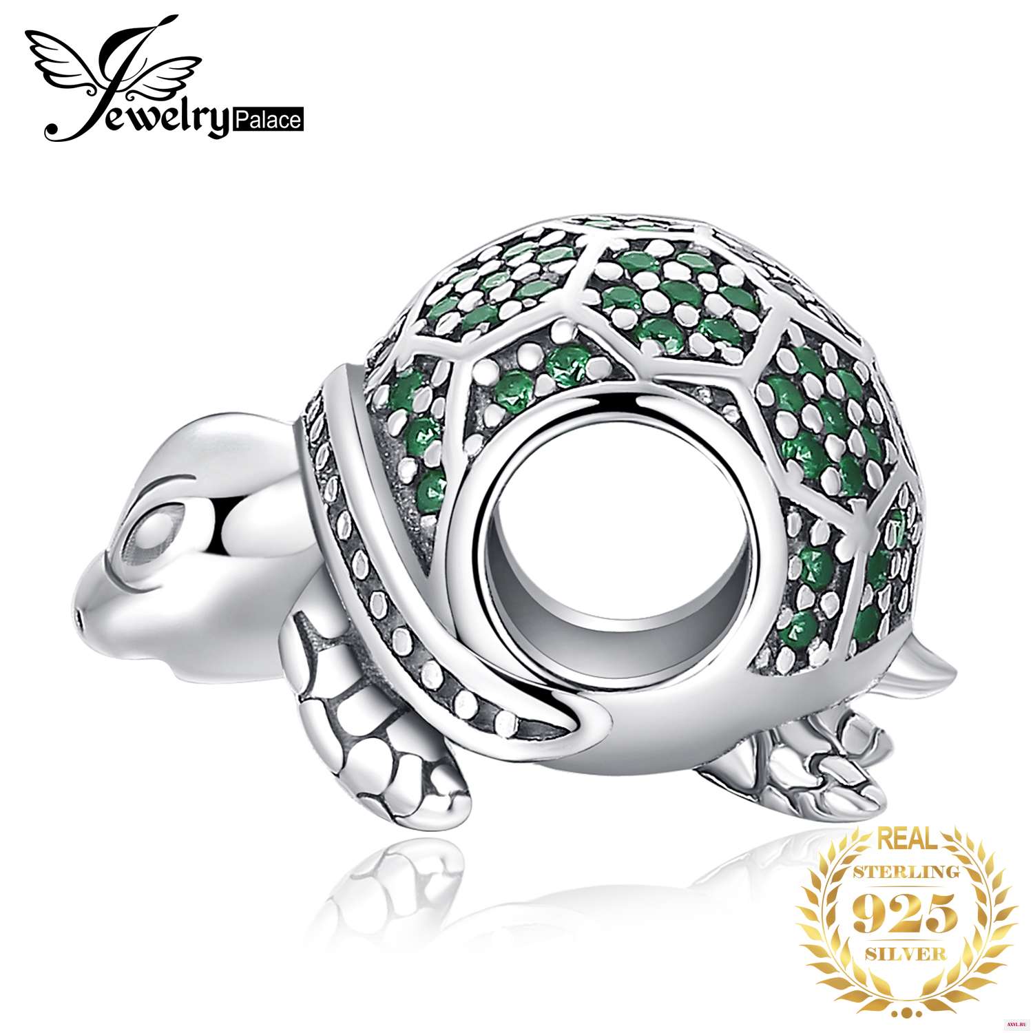 JewelryPalace черепаха 925 серебряные бусины Подвески Серебро оригинал для браслета оригинальные изготовления
