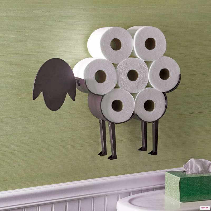 Декоративный держатель туалетной бумаги HOT Sheep отдельно стоящий для ванной комнаты|Держатели бумаги| |