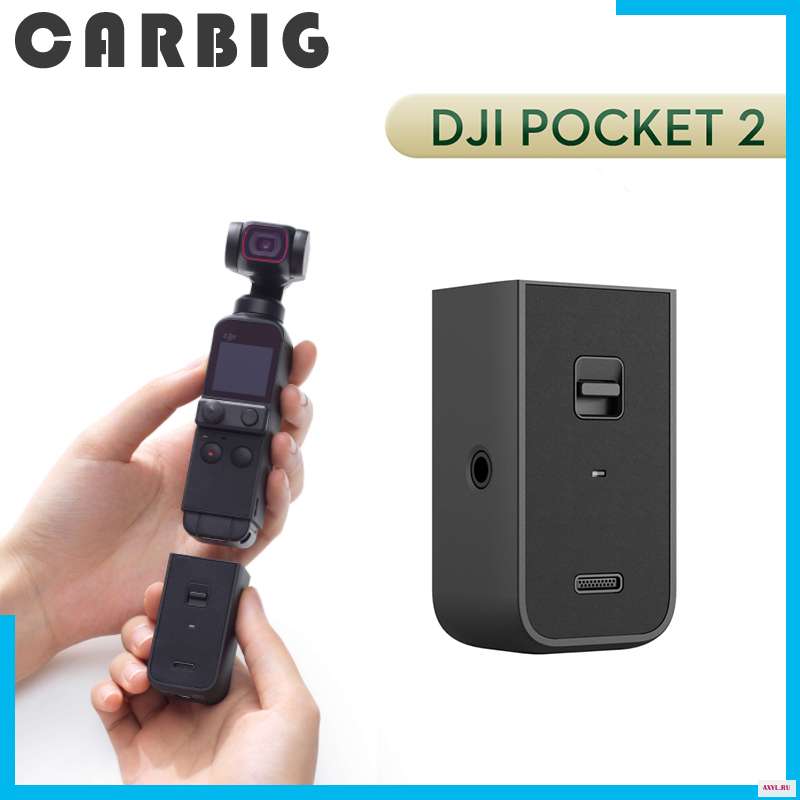 В наличии Оригинальные DJI Pocket 2 с ручкой для беспроводного Wi Fi модуля Blutooth внешний микрофон наушники OSMO