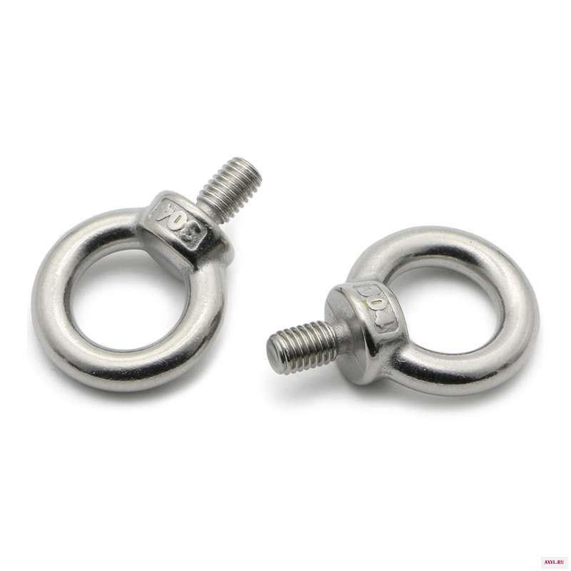 304 нержавеющая сталь плечевые подъемные гайки/винтовое кольцо eyebolt болты с зажимом гайки Винты M3 M4 M5 M6 M8 M10 M12