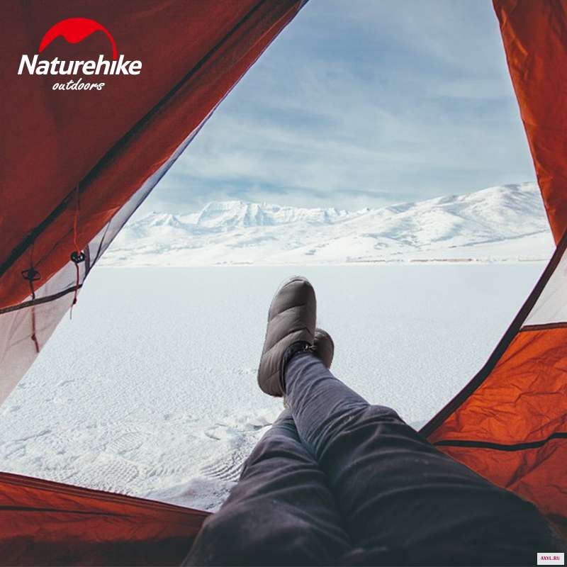 Naturehike 2020 75% белый утиный пух Бахилы для кемпинга дома унисекс зимняя теплая крышка ног водонепроницаемая