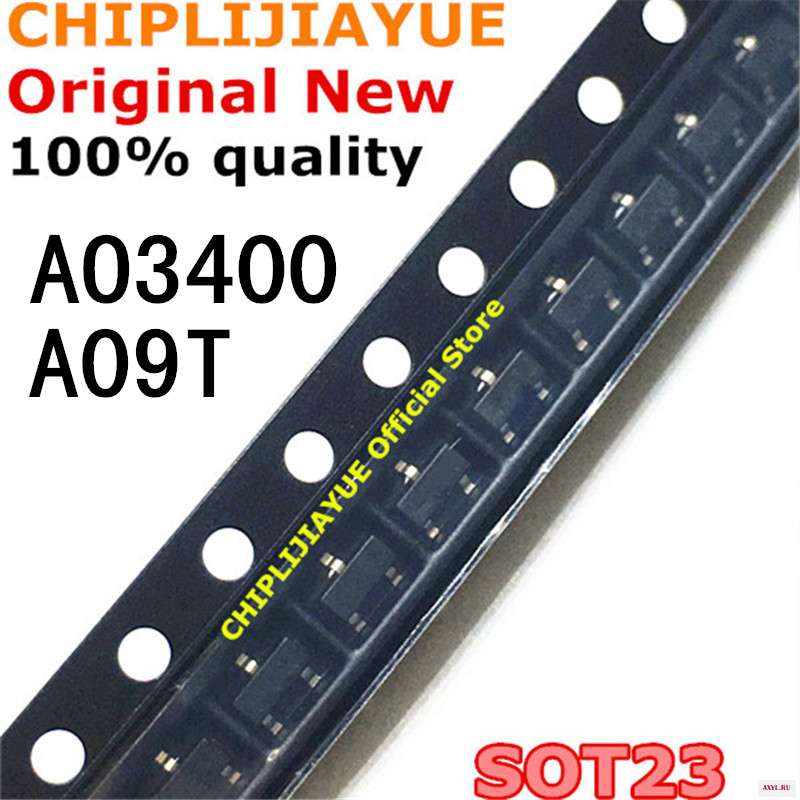 50 шт. AO3400 SOT23 AO3400A SOT 23 A09T 3 SMD новый и оригинальный чипсет IC|Транзисторы| |