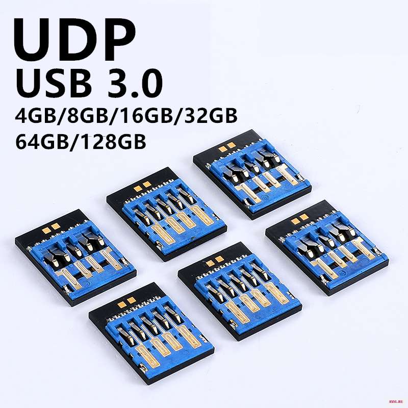 Высокоскоростной флеш накопитель UDP USB 3 0 4 ГБ 8 16 32 64 128 короткий u диск полуготовый Бесплатная доставка|USB
