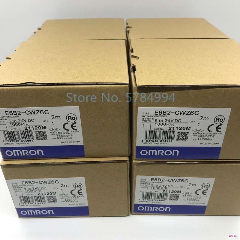 100% новый E6B2 OMRON энкодер CWZ5B DC12V 24V CWZ6C DC5V 1024P/R открытый коллектор PNP/NPN выход|Выключатели| |