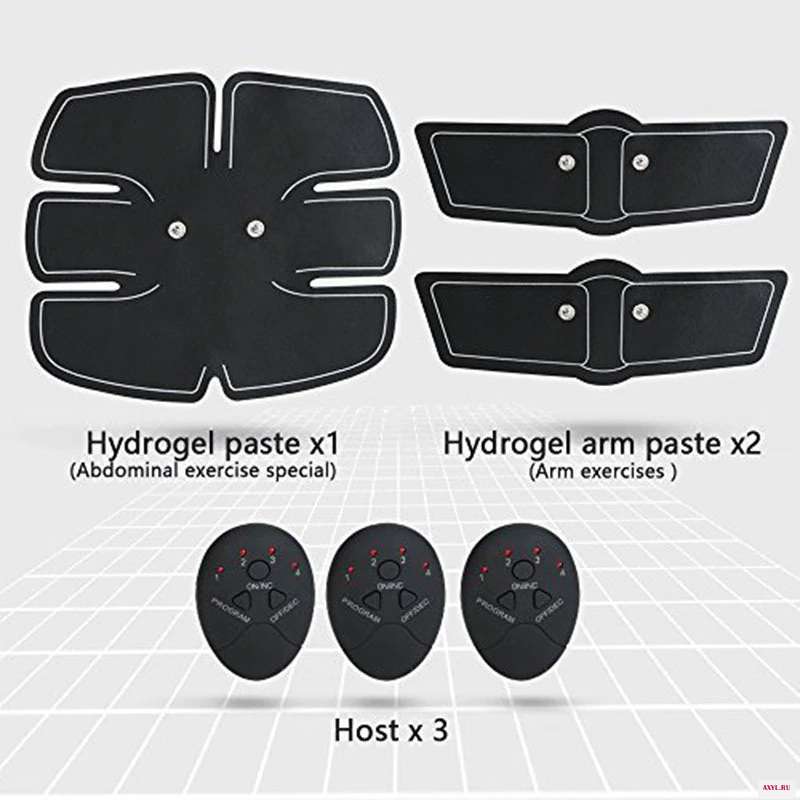 Интеллектуальное электрическое устройство для брюшного пресса с USB зарядкой ленивых людей тренировки