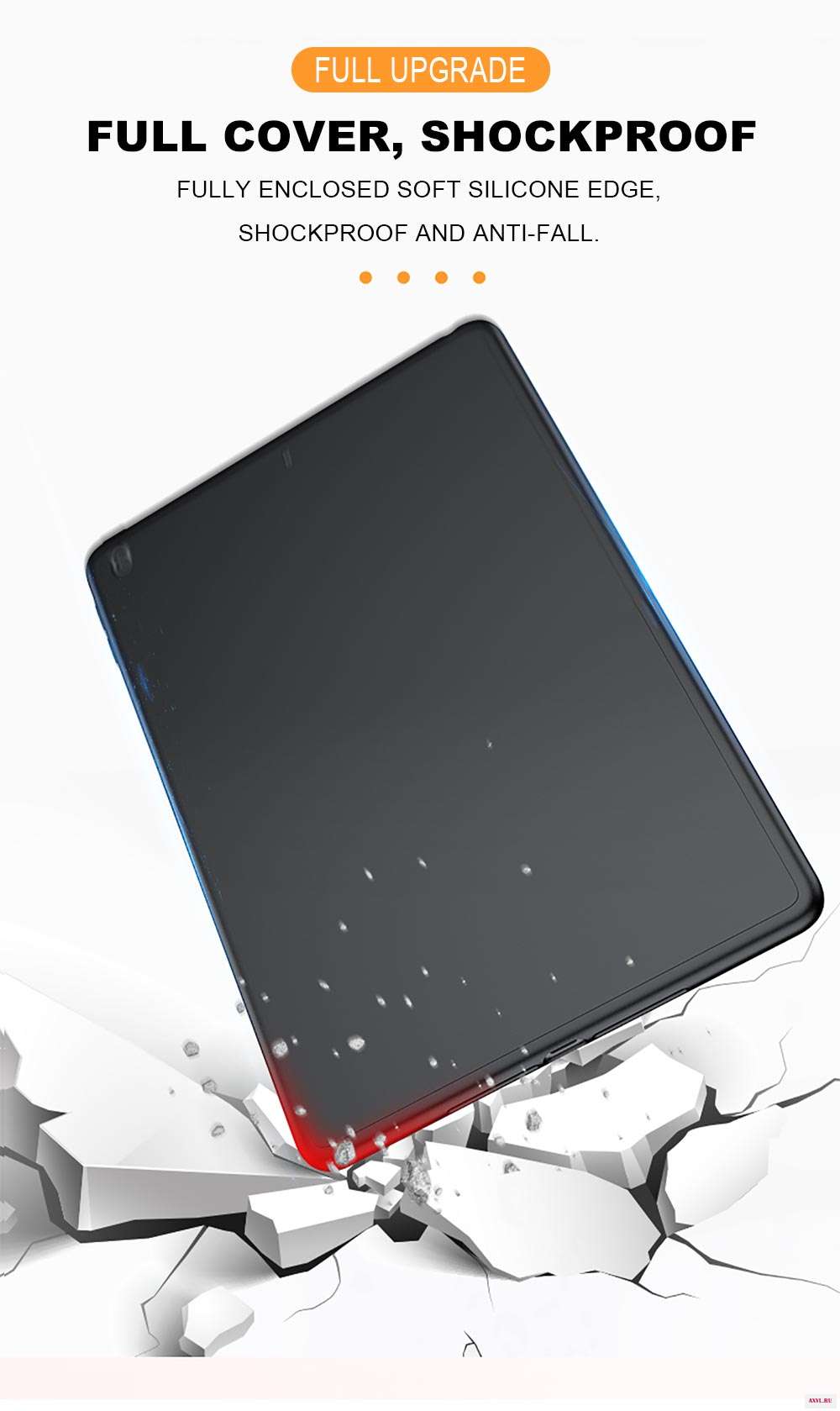 360 Full Cover For iPad 2017 2018 9.7 5th 6th Case For New iPad mini 1 2 3 4 5 Silicone Funda For iPad Pro 11 Air 1 2 With Glass (2)