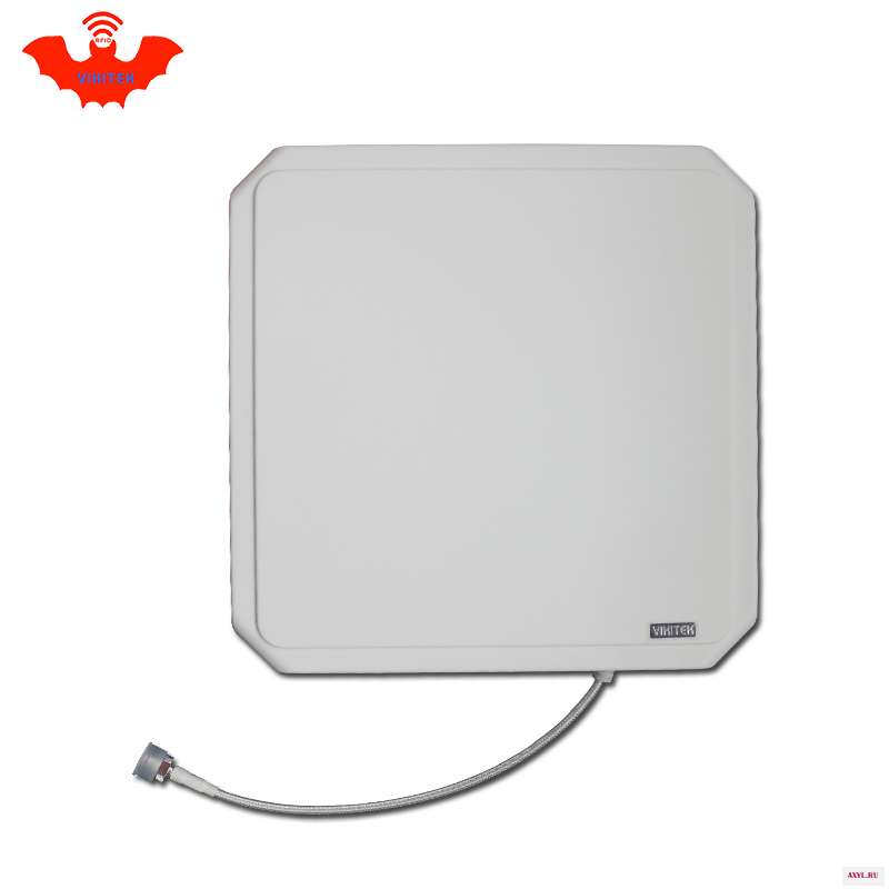 UHF RFID антенна Vikitek VA094 высокая производительность 915 МГц Дальний диапазон панельная 9 дбск 902 928 использоваться