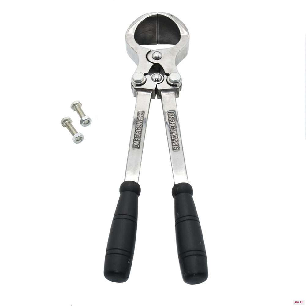1 шт. овец CastrationPliers Нержавеющая сталь для Бескровной кастрации зажим крупного рогатого скота плоскогубцы