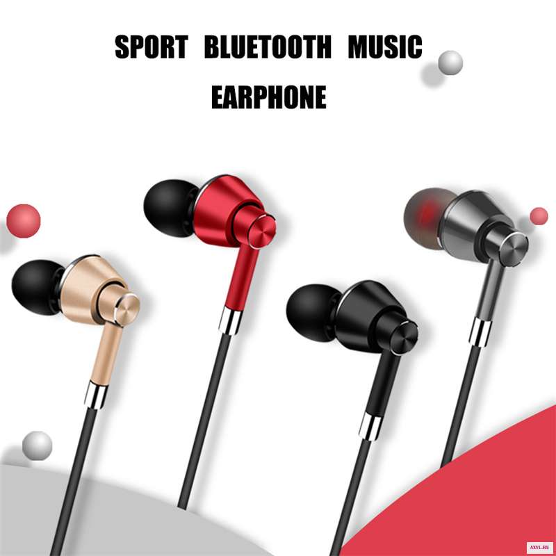 Спортивные Беспроводные Bluetooth наушники стерео гарнитура бас с микрофоном для Xiaomi Mi Max 2 huawei honor|Наушники и
