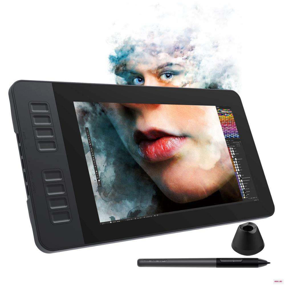 Графический планшет GAOMON PD1161 11 6 дюйма IPS Full HD с 8 горячими клавишами и 8192 уровнями нажатия стилус без