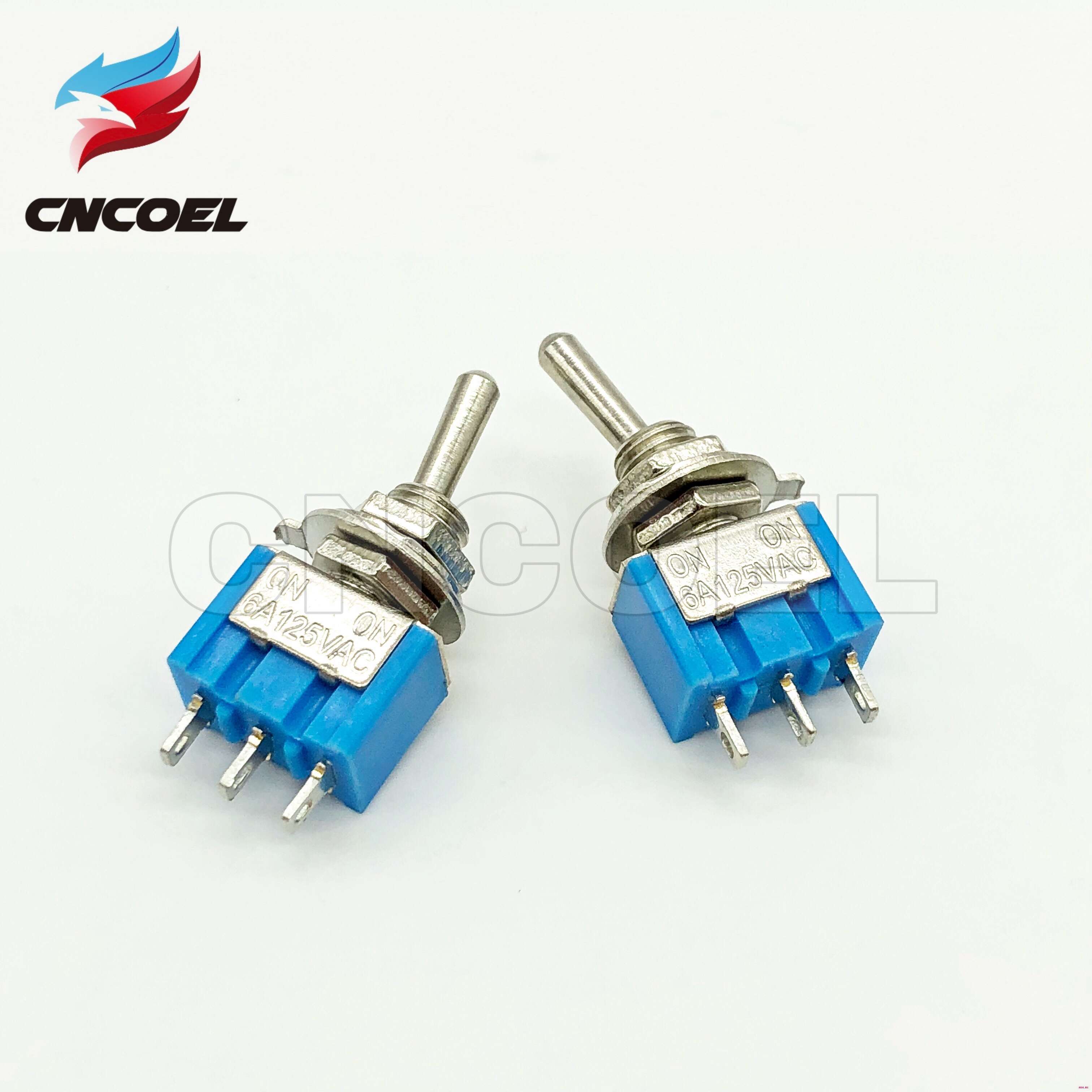 5 шт./лот миниатюрный тумблер MTS 102 SPDT 6A 125VAC/3A 250VAC Мини рычаг переключателя 3 Pin ВКЛ/вкл высокое