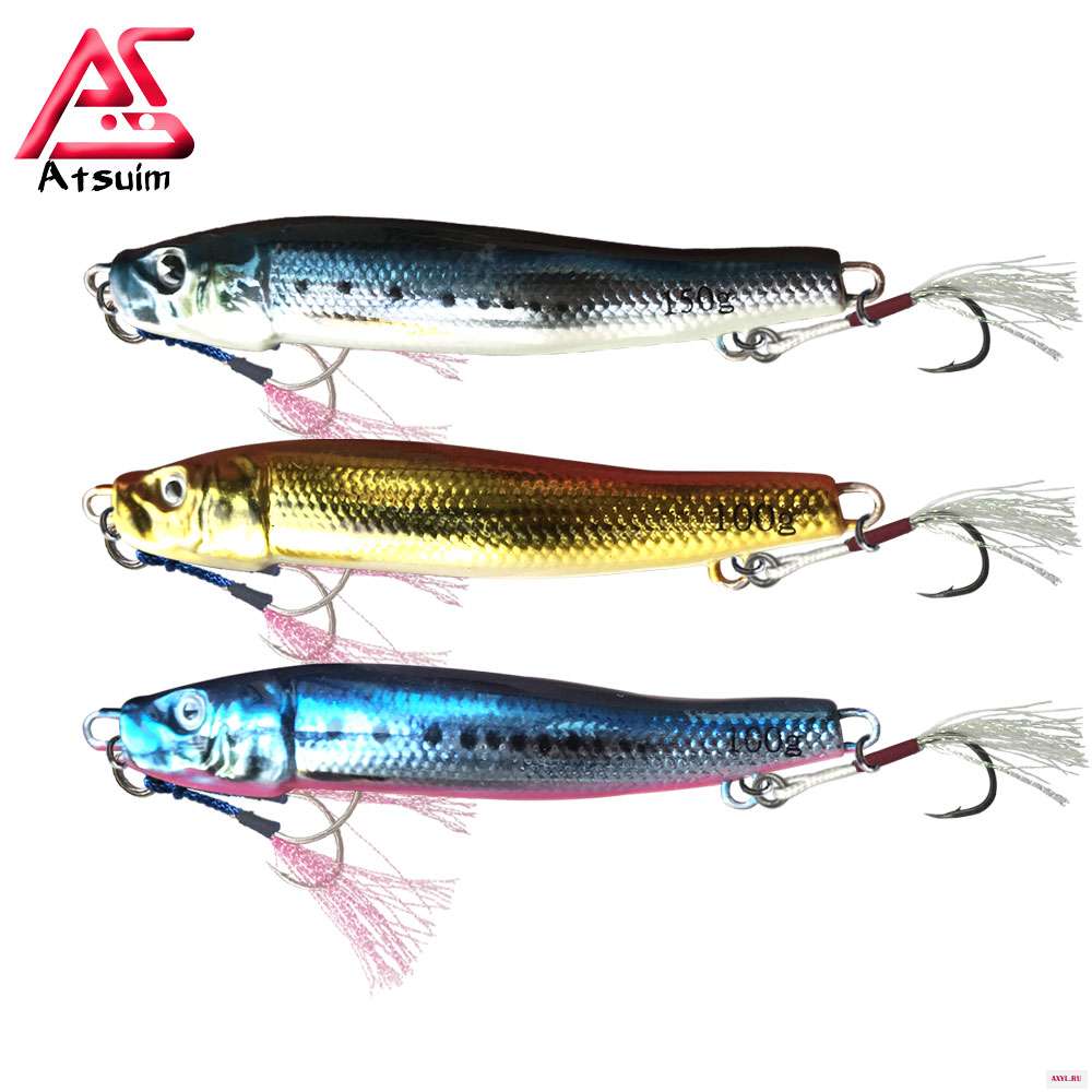 Так же медленно металлические приманки из свинца Pesca 100g 150g 180g 220g S Форма бросок с берега ложка опускается на