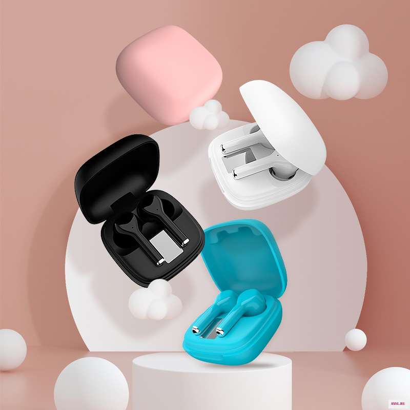 TWS беспроводные наушники Bluetooth 5 1 сенсорные с шумоподавлением вкладыши Macaron гарнитура для Android IOS pk i12
