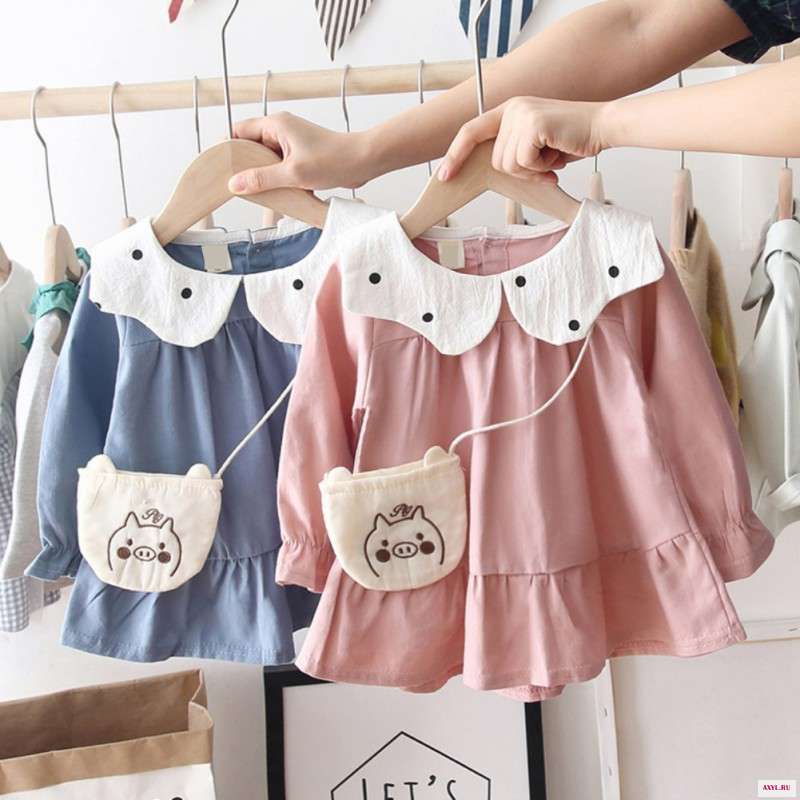 Для маленьких девочек платье с длинными рукавами Сезон весна осень Платье принцессы для Рождественская