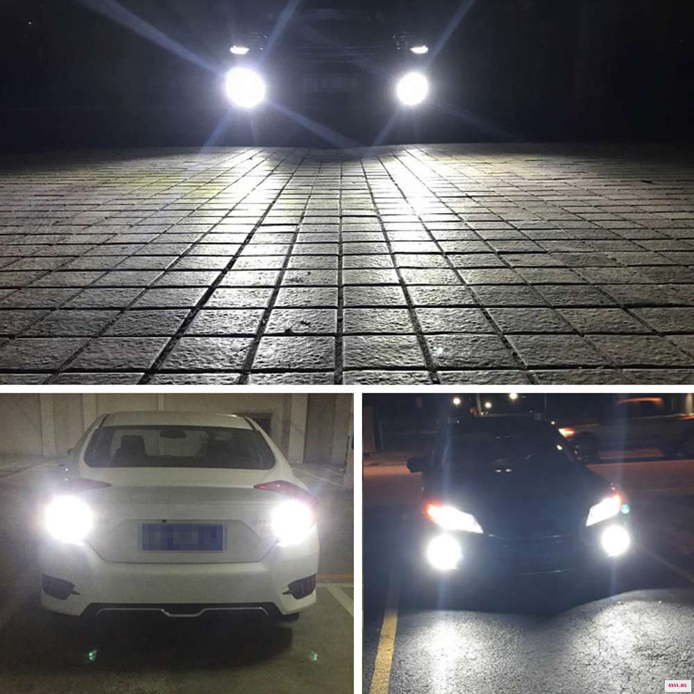Из 2 предметов H7 120 Вт Автомобильный светодиодный супер яркий головной светильник и противотуманных фар с
