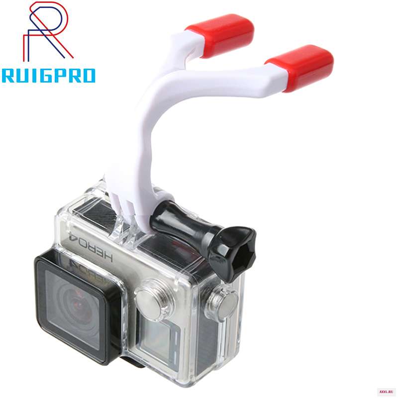 Ruigpro для Go pro аксессуары набор крепления рта серфинга подтяжки коннектор Gopro Hero 9 8 7 6 5 4 3 + SJ4000 Xiaomi|Чехлы