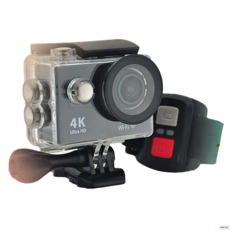Экшн камера H12 с поддержкой Wi Fi 4k водонепроницаемая|Экшн-камеры| |