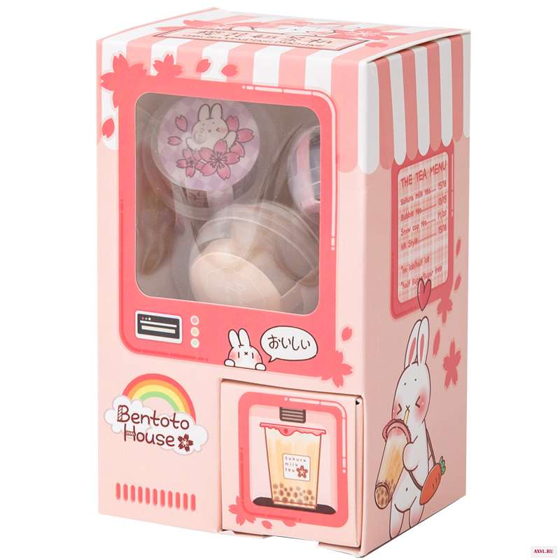 Kawaii Веселая шкатулка капсулы счастливая машина и бумажная лента комбинированная Печать inkpad набор значков