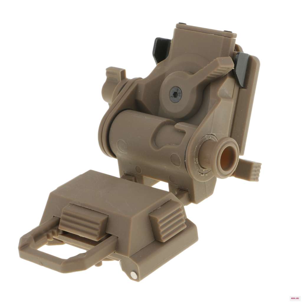   L4 - G24   Night   Vision   Googgles   NVG   Holder   FAST   MICH   ACH      Mount - Brown, as described