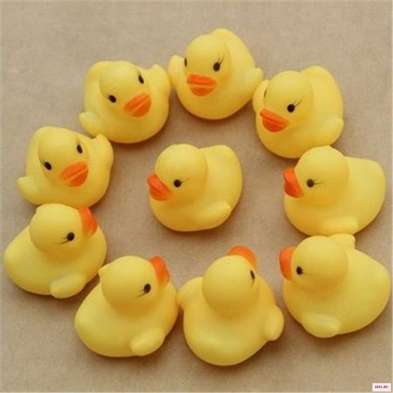 5 шт./лот игрушки для душа Утка Пластиковые Duckie Baby От до 7 лет одна дюжина Подарочная игрушка сжимающий вызов