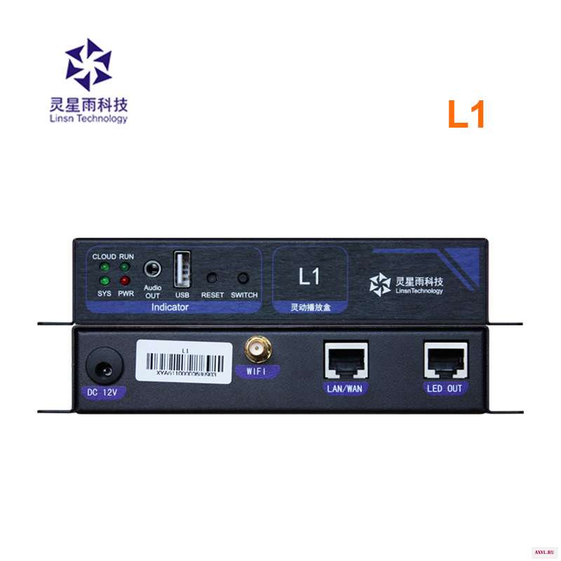 Linsn рекламный плеер L1 L2 L3 L4 L6 асинхронный для полноцветной коммерческой рекламы светодиодный