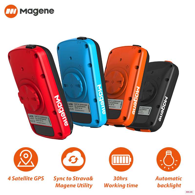Magene C406 велосипедный компьютер GPS беспроводной умный Спидометр дорожный MTB Monito секундомер Bluetooth ANT +