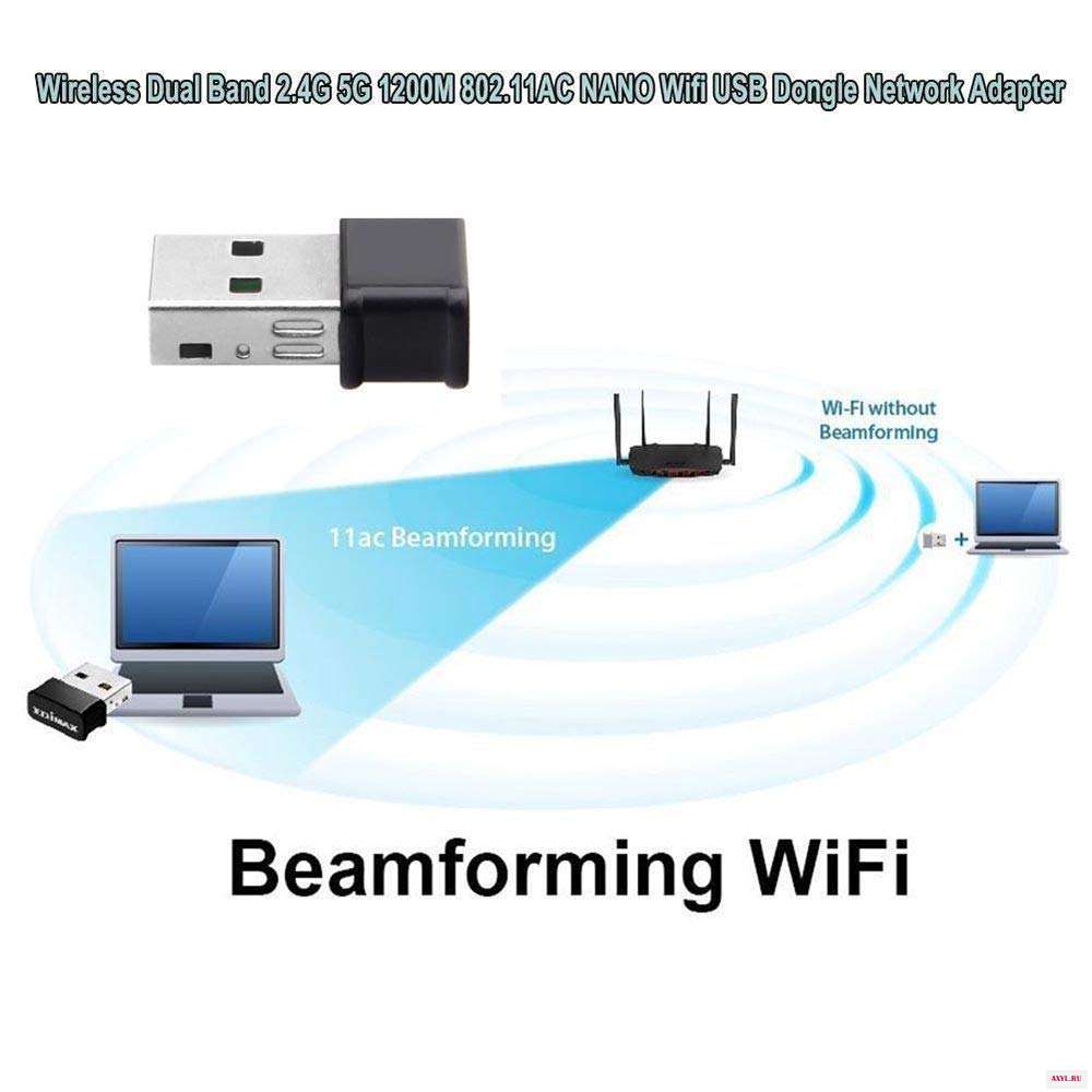 JCKEL 1200 Мбит/с беспроводной USB Wifi адаптер Lan Ethernet 2 4G 5G Двухдиапазонная Сетевая карта Dongle 802.11n/g/a/ac|Сетевые карты|