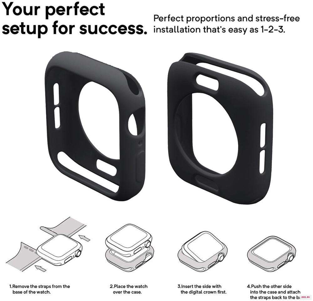 Чехол для Apple Watch iwatch5/4 чехол 1/2/3 Ультратонкий с 42/44 мм жидкий силиконовый симпатичный 38/40 мм|Часы Чехлы| |