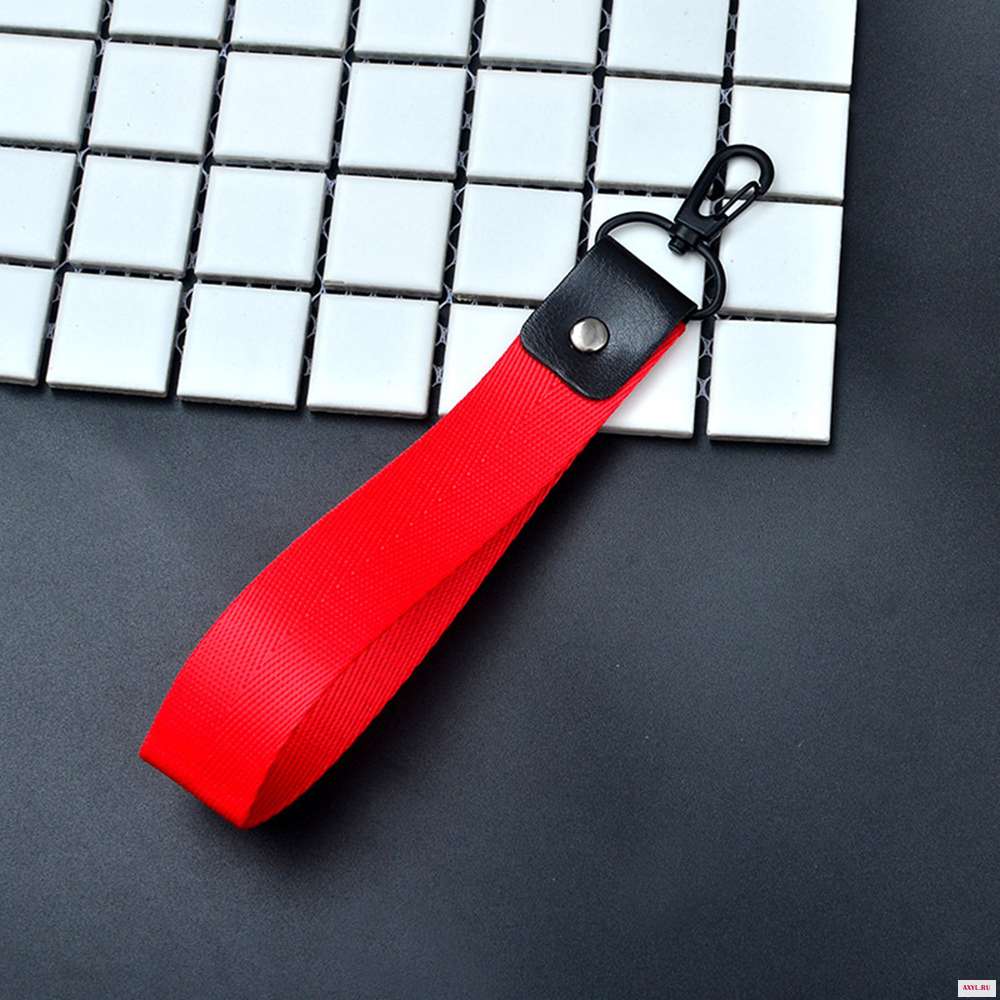 Мобильный телефон подтяжками и футболкой с коротким рукавом ремешок для ключей ID карты мобильного телефона