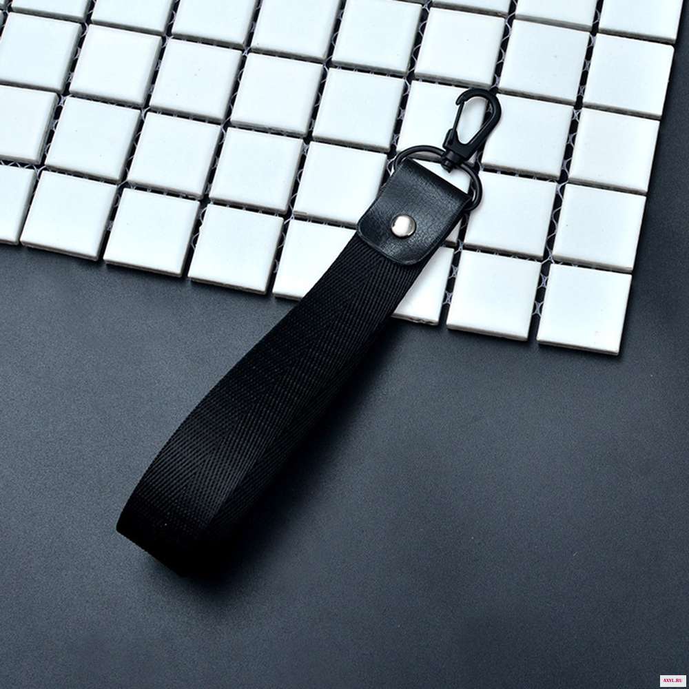 Мобильный телефон подтяжками и футболкой с коротким рукавом ремешок для ключей ID карты мобильного телефона