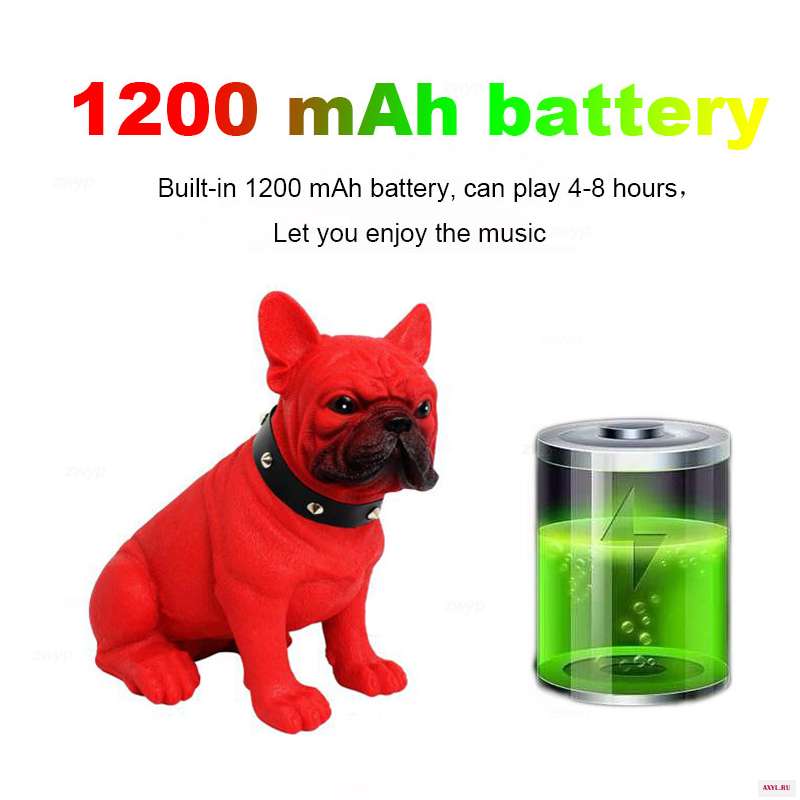 Беспроводная bluetooth колонка Bulldog m208 портативная музыкальная шкатулка стерео сабвуфер поддержка TWS1 + 1 USB fm