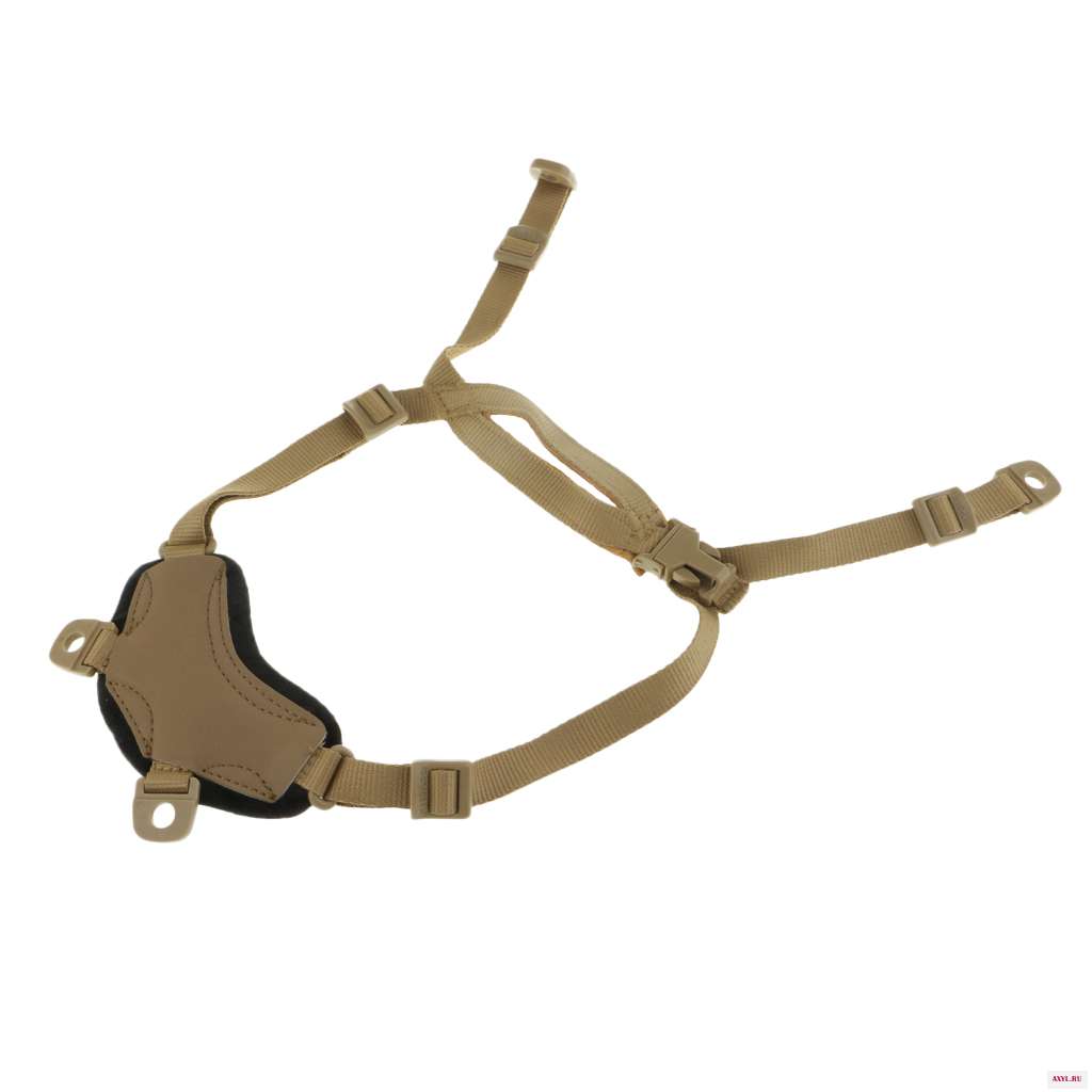 Lovoski Foam Nylon Helmet Chin Strap w/ Screws for Fast/MICH/ACH/IBH Helmet
