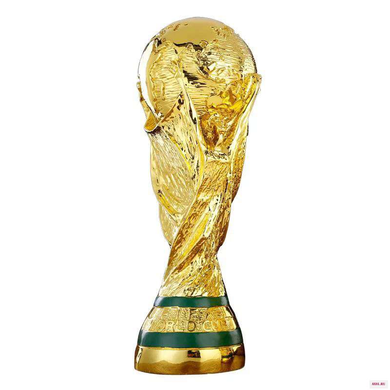 26 см высота Золотой Цвет чемпионата мира по футболу Футбол чемпионский сувенир талисман игрушка Кубок