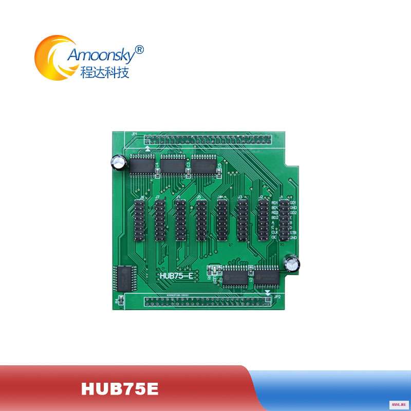 Светодиодный модуль панель для дисплея плата адаптера USB разветвитель со Hub75b Hub75e Hub08 Hub12 работать с Linsn RV901T