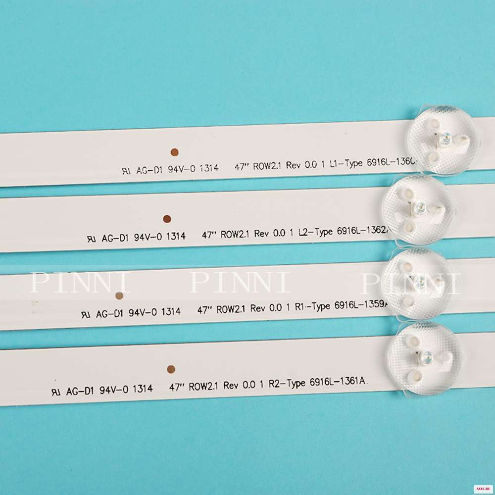 Для LG 47LN5708 ZA 47LN570R 47LA620S 47LN5400 6916L 1174A 1175A 1176A 1177A 47LN570S 47LN575S|Светодиодные панели| |