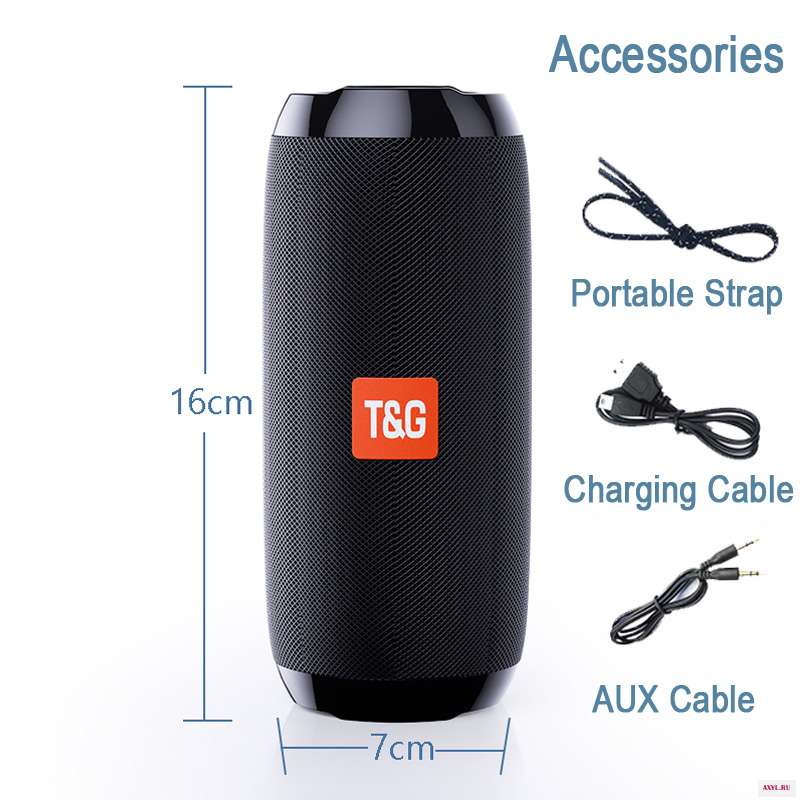 Популярная Портативная колонка TG117 с Bluetooth уличная спортивная водонепроницаемая система водяной колонки