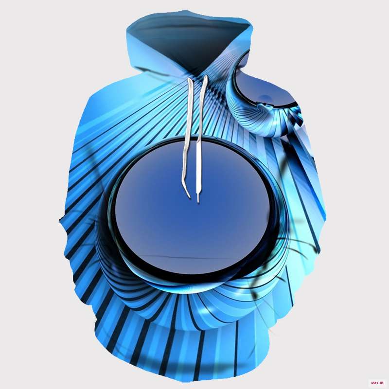 Мужская толстовка с капюшоном уличная Толстовка в стиле Харадзюку 3D эффектами и геометрической сеткой