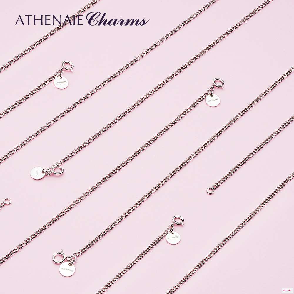 Женское и мужское ожерелье цепочка из серебра 925 пробы|chain necklace|925 sterling silvercharms for necklace |