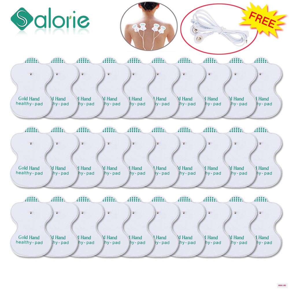 10 шт. сменные электродные подушечки для массажа шейного отдела|massage pad|electrode padselectrode pads for tens |