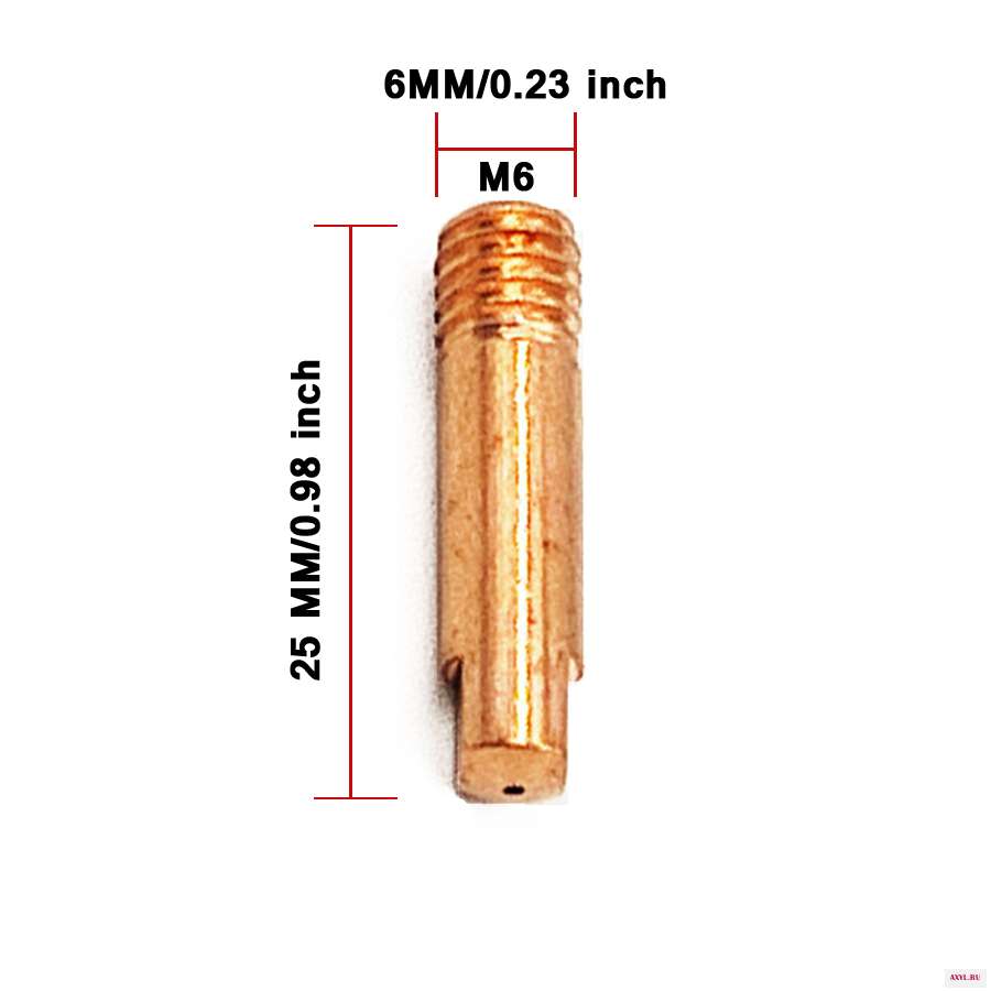 10 шт./компл. M6 * 25 мм наконечник газовой сопла MB 15AK сварочная фонарь контактная газовая 0 6/0 8/0 9/1 0/1 2