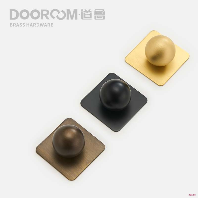 Латунные ручки Dooroom с отборной базовой пластиной шкаф комод ящик коробка для обуви мебельные золотой
