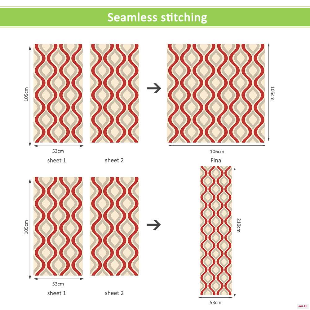 Seamless stitching