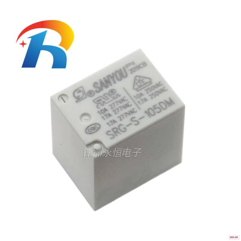 Бесплатная Доставка 5 шт. 100% оригинальный новый SANYOU SRG S 105DM 112DM 124DM 4 Пина 17A 5VDC 12VDC 24VDC реле мощности|Реле| |