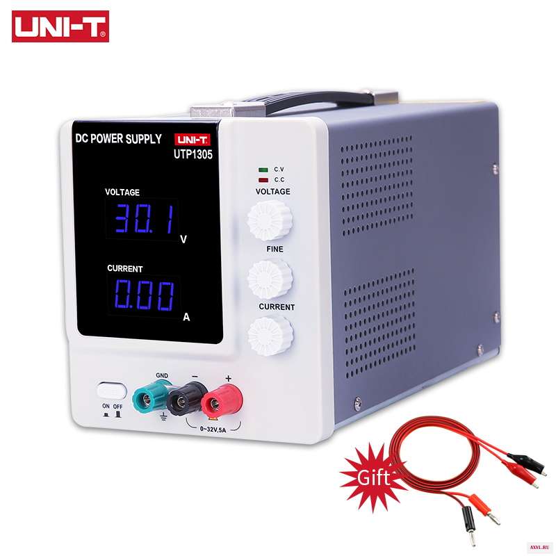Источник питания UNI T UTP1303 1305 с переменным цифровым переключением 32 В 3 А 5 Линейный источник постоянного тока