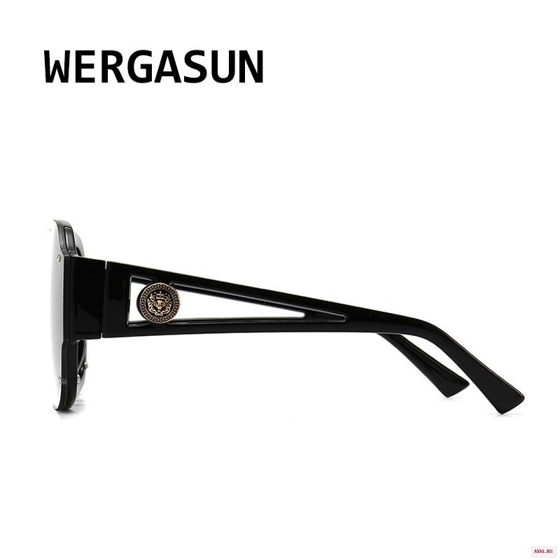 WERGASUN 2020 Новые солнцезащитные очки для мужчин и женщин модные цветные линзы высокое качество прямоугольные