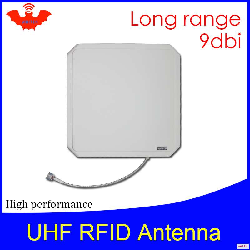 UHF RFID антенна Vikitek VA094 высокая производительность 915 МГц Дальний диапазон панельная 9 дбск 902 928 использоваться