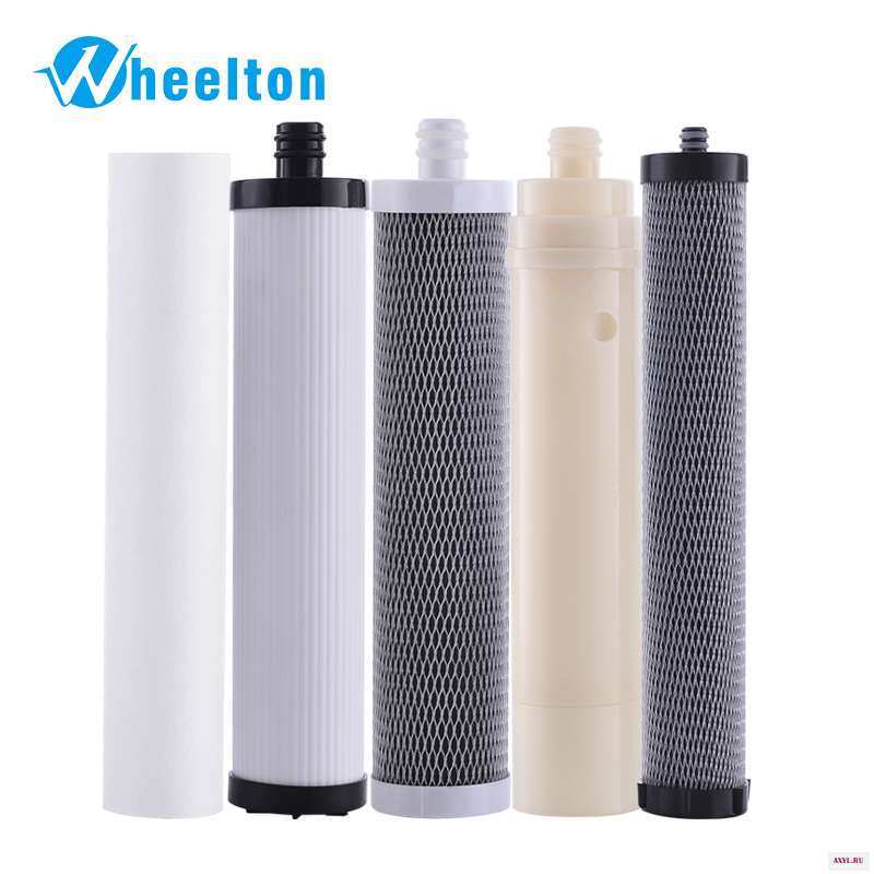 WHEELTON фильтр для очистки воды совместимый с заменой WHT A6 PP T33 картридж активированным углем|Водяные фильтры| |